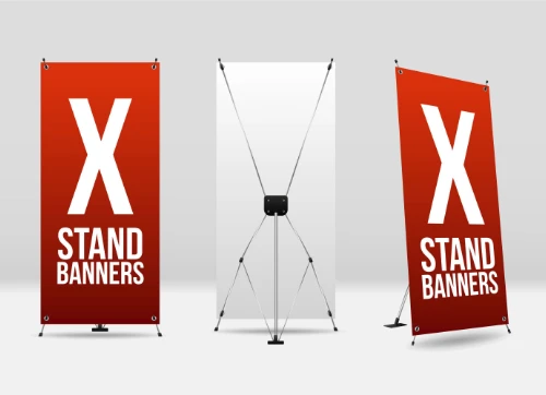 X-baner reklamowy – druk online 4birds.pl