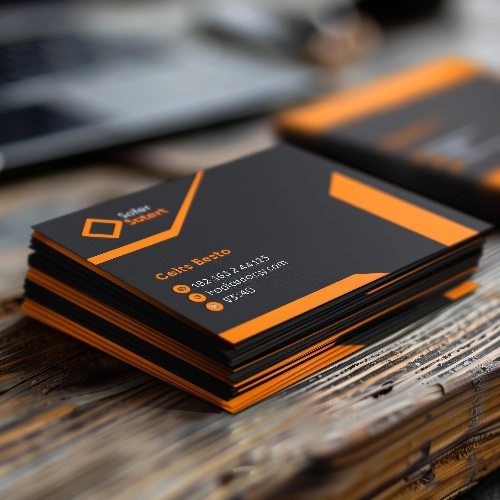 Wizytówki – wizualizacja druku