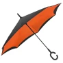 parasol składany odwrotnie