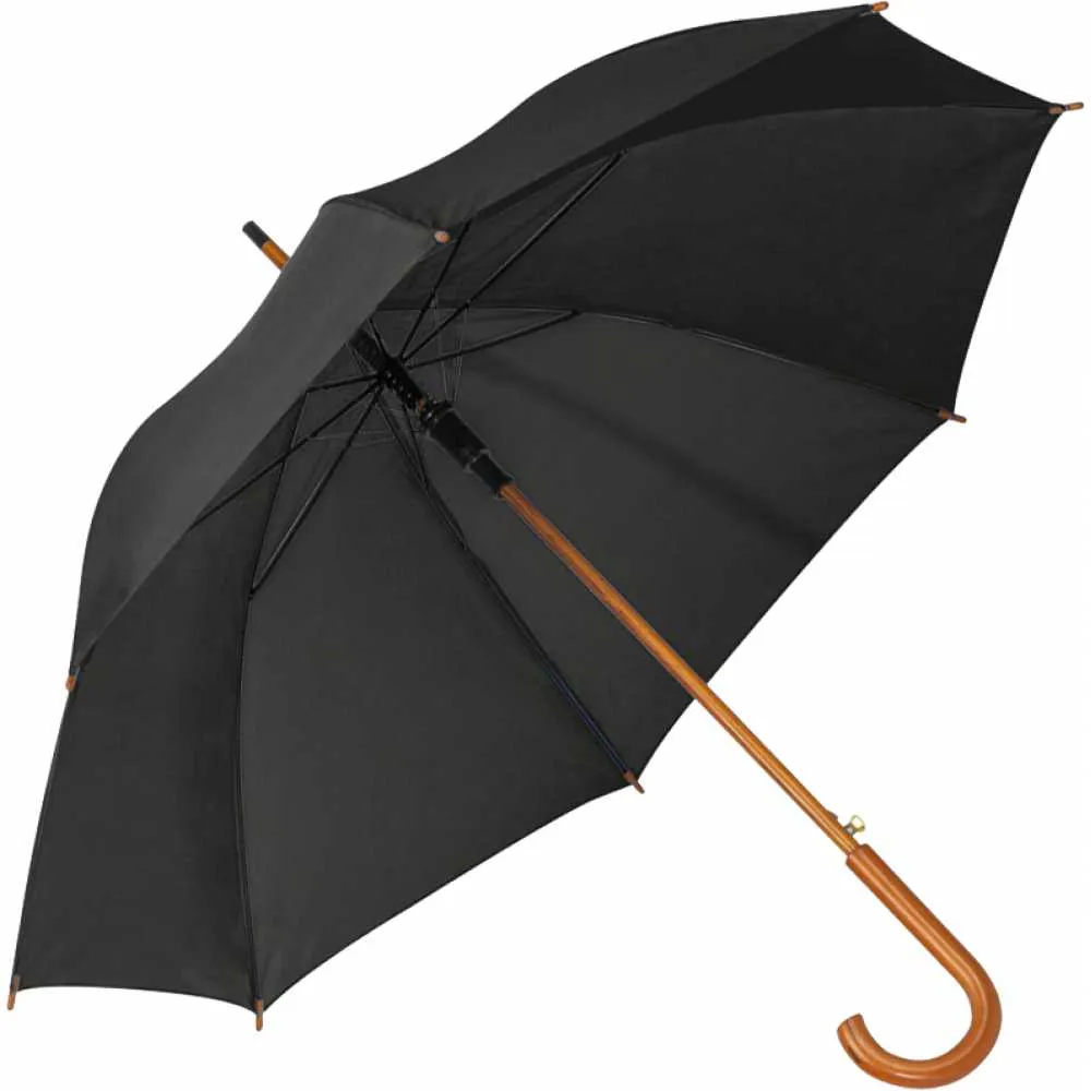 parasol automatyczny z drewnianą rączką druk online